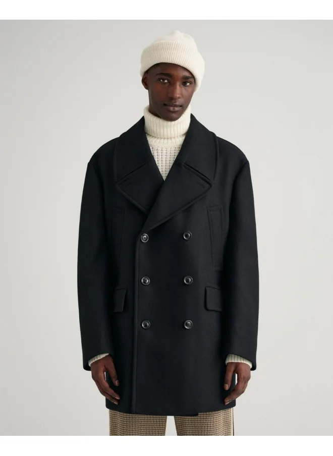 غانت Gant Oversized Wool Peacoat