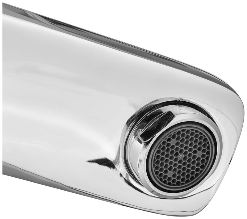 Johnson Bathrooms Arctic Brass Single Handle Basin Mixer Faucet |Chrome Finish| High Pressure Resistant & Leak-Free| with 2 Braided Hoses| Provision for Hot & Cold Water| 10 Years Warranty - Image 3