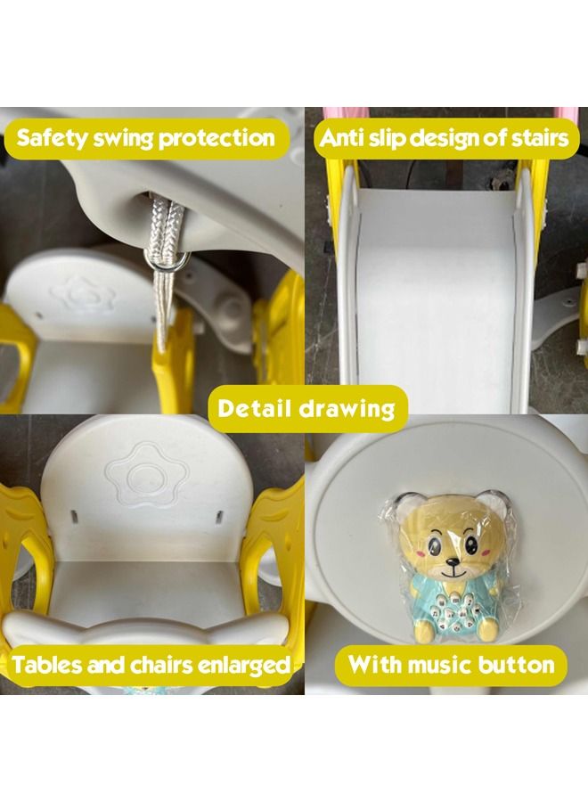 شيانغ يو لعبة أطفال أرجوحة داخلية و شريحة بلاستيكية لساحة اللعب للأطفال - Image 4