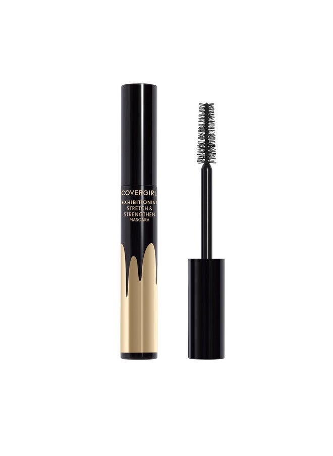CoverGirl COVERGIRL Exhibitionist Stretch & Strengthen Mascara Very Black, 0.3 Fl Oz  - Image 1