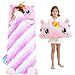 Micling Kid Sleeping Bag Larger Plush Unicorn Slumber Bag for Boys Girls Daycare Preschool Kindergarten Birthday Gift Travel Sleepover Ages 312 Years - Image 3