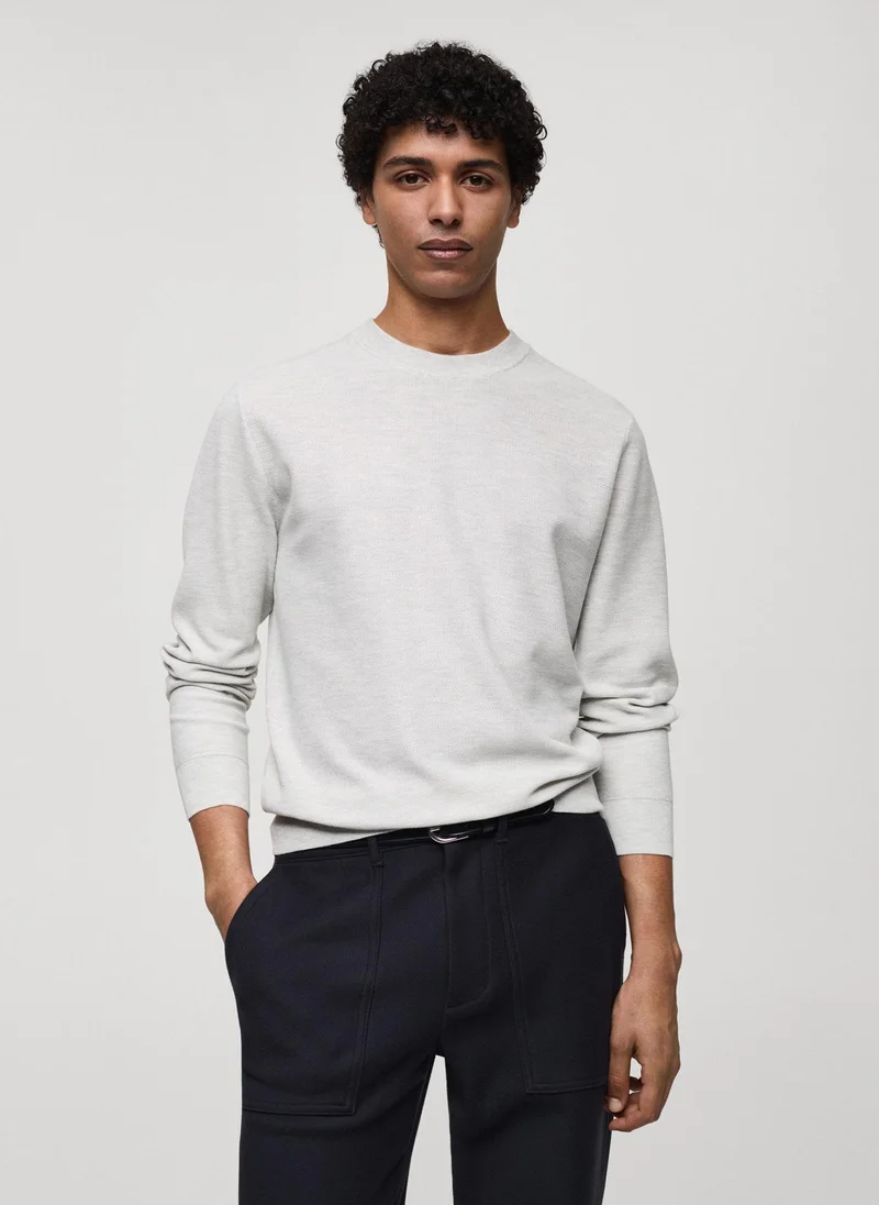 مانجو مان Essential Crew Neck Sweater