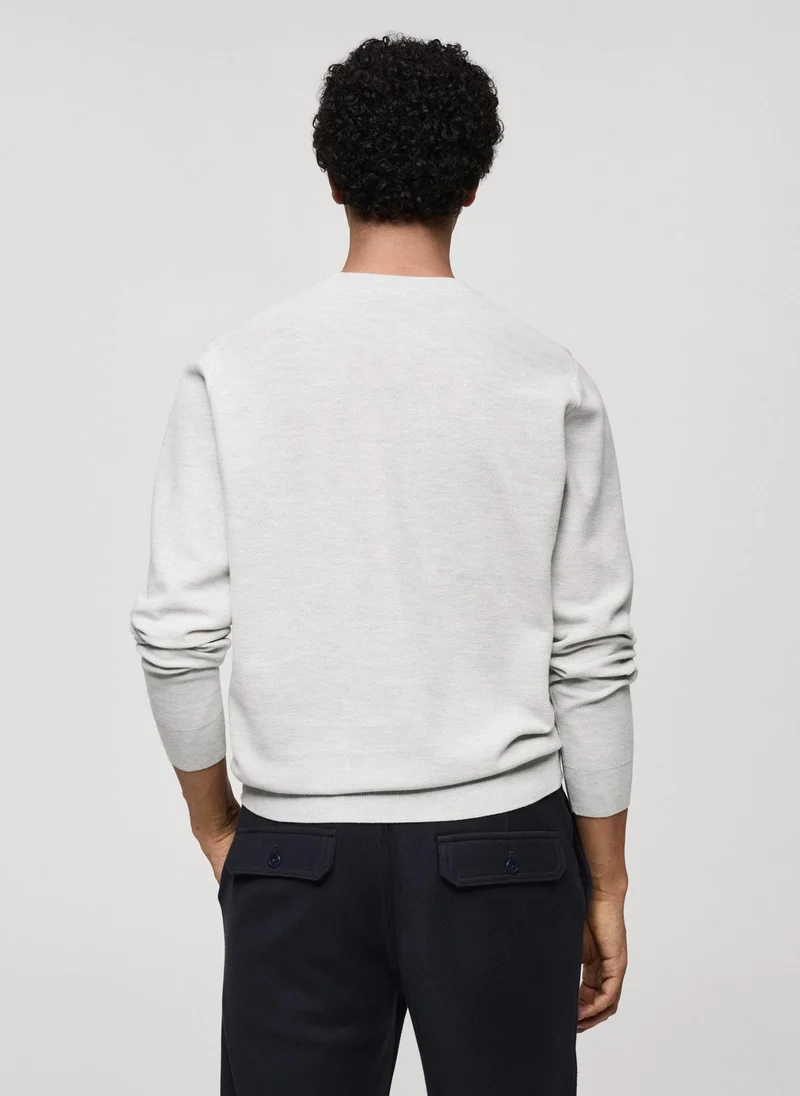 مانجو مان Essential Crew Neck Sweater