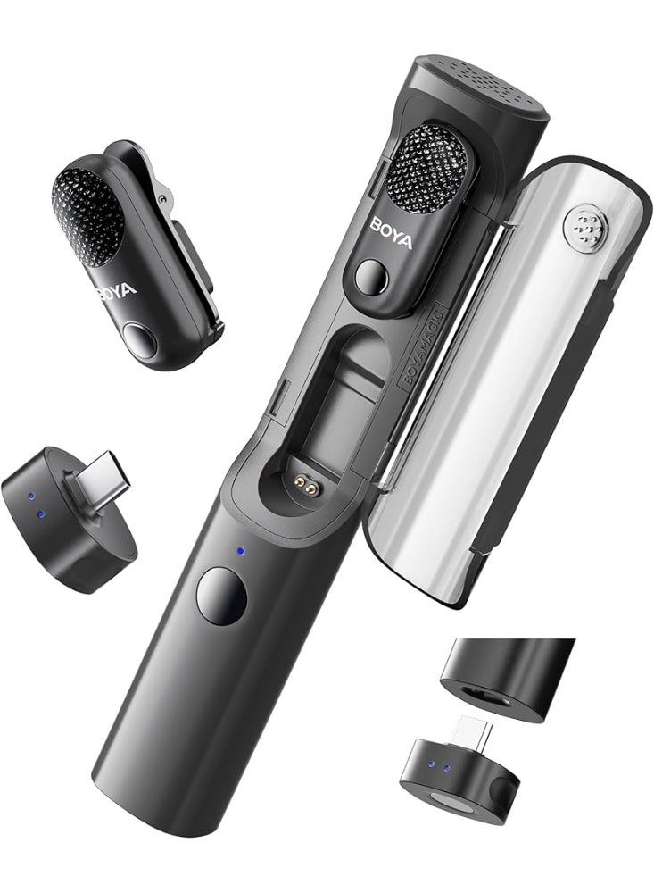 BOYA Magic-7 Mic kit 24 Bit (1to1) type C + Charging Case - Image 1
