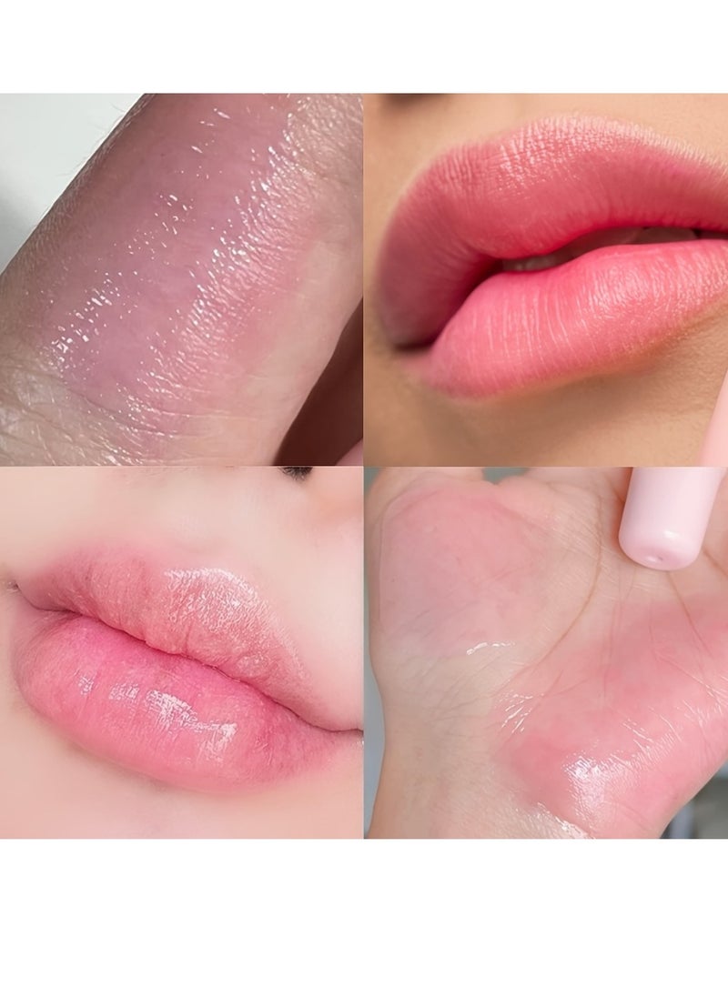 BARUBT - Smoothing Whitening Pinky Lip Mask Lip Sleeping Mask for Pink Lips Tinted Lip Balm for Soothing Moisturizing Hydrating Lip Oil for Smooth and Soft Lips Overnight Lip Care Mask Lip Plumper Balm 8.5g - Image 1