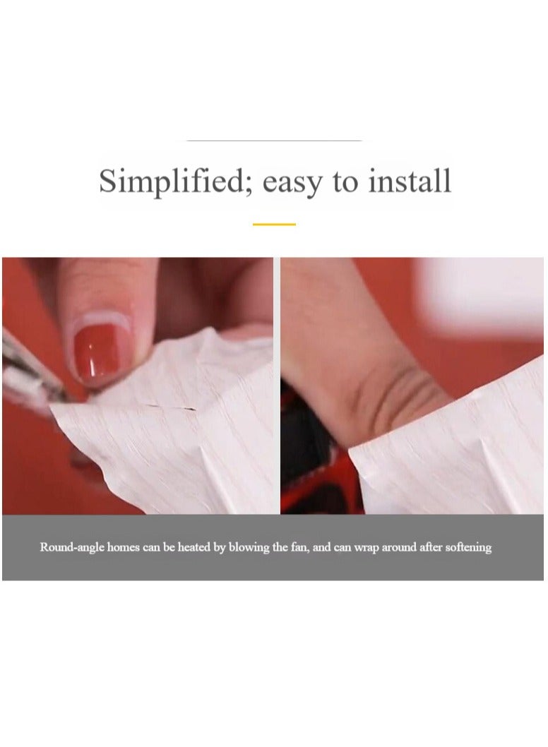 Anna 40cm x 10m Waterproof, Moisture-proof, Oil-proofWood Grain Self-adhesive Wallpaper for Home Renovation - Image 5