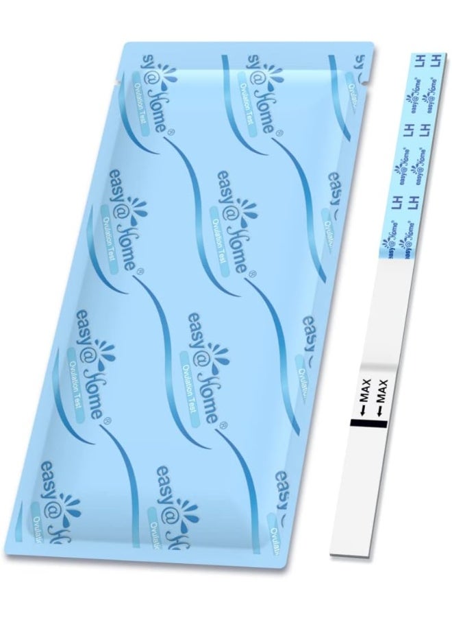 Easy@Home - Ovulation Test Strips, 25 Pack Fertility Tests, Ovulation Predictor Kit - Image 1