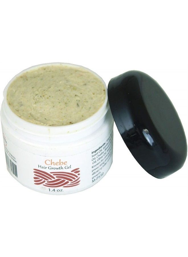 Cultural Exchange African Chebe Hair Growth Gel [Pack of 2 - Cream - 1.4 oz.]