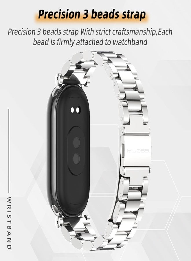 MIJOBS Strap for Xiaomi Mi Band 10/9/8 Breathable Replacement Strap for Mi Fit Band 9 SmartWatch Straps Wristband Bracelet for Women Men - Image 5