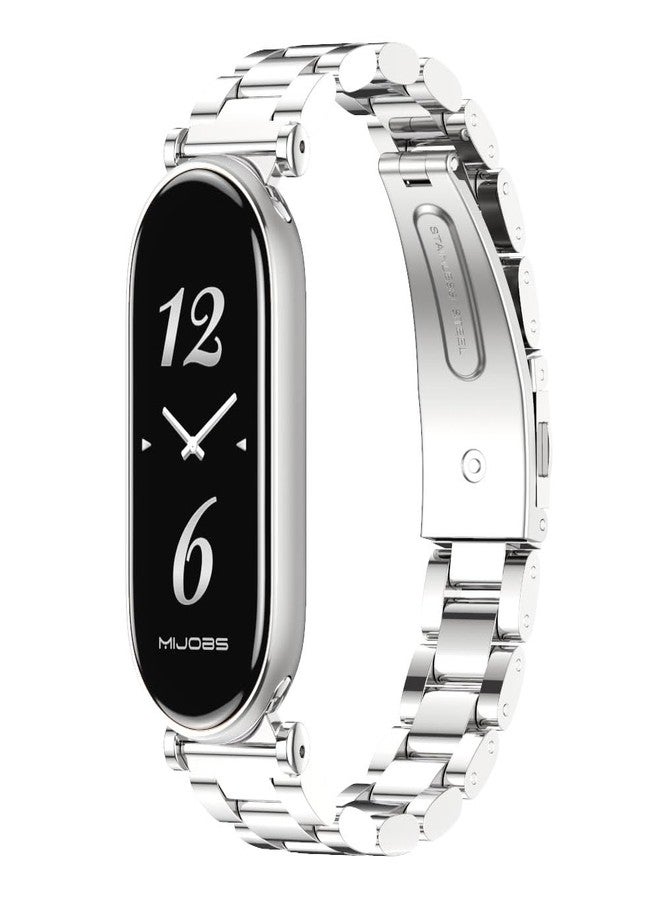 MIJOBS Strap for Xiaomi Mi Band 10/9/8 Breathable Replacement Strap for Mi Fit Band 9 SmartWatch Straps Wristband Bracelet for Women Men - Image 1