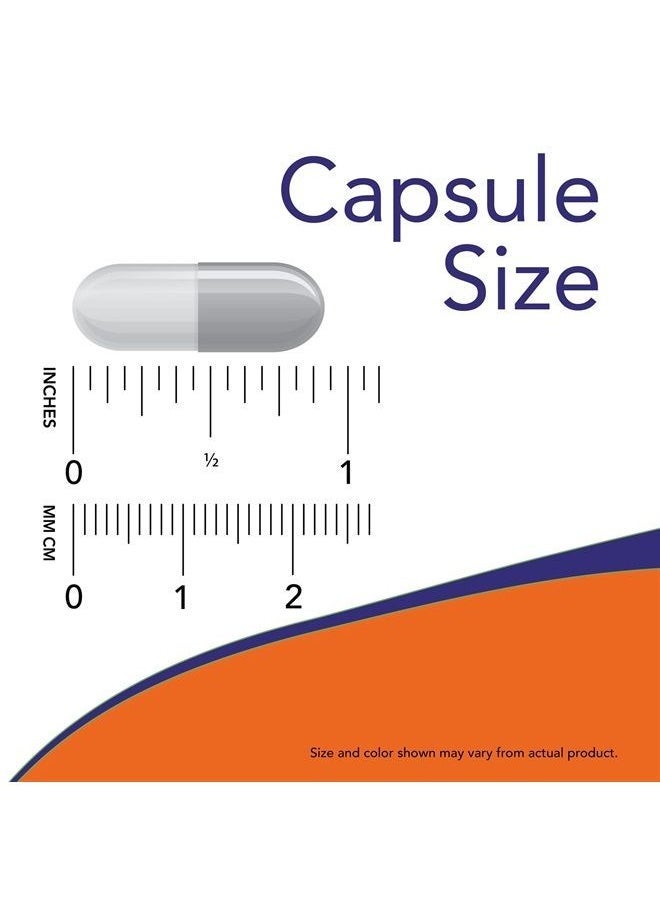 NOW Supplements Lion's Mane 500mg – Super Mushroom for Brain & Nerve Health – Made with Organic Fruiting Bodies – 60 Veg Capsules – Non-GMO, GMP Certified, Vegan-Friendly - Image 4