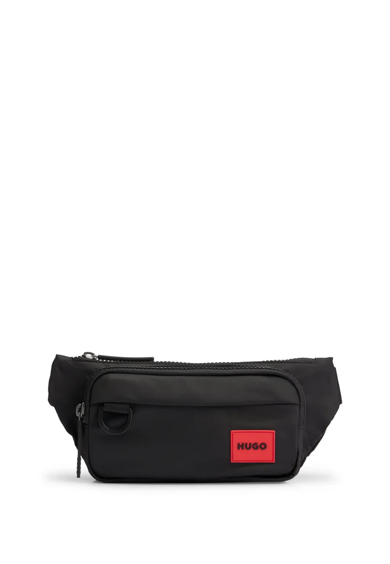 هوجو حقيبة خصر بشعار أحمر