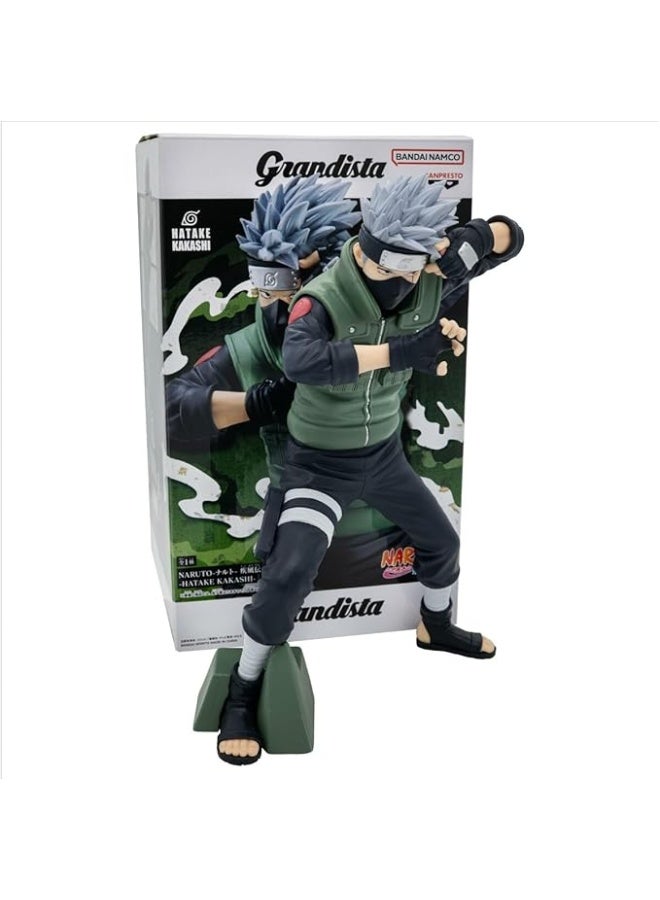 Banpresto Naruto Shippuden Grandista Kakashi Hatake Statue - Image 5