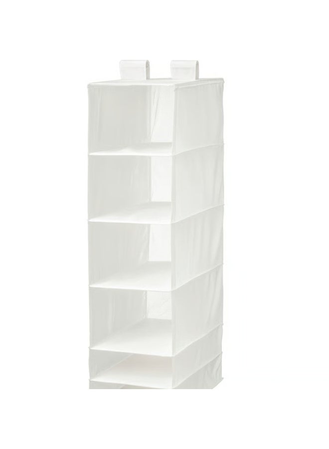 أيكيا تخزين مع 6 حجيرات, أبيض, ‎35x45x125 سم‏ - Image 1