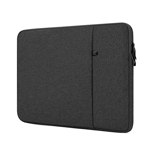 ProElife 13-Inch Laptop Sleeve Case for 2025-2022 MacBook Air 13.6 inch with M4 M3 M2 Chip and MacBook Pro 13'' M2 Chip Accessory Traveling Carrying Bag Water-Resistant Cover Simple Case (Black) - Image 1