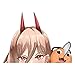 EARLFAMILY 51 for Demon Girl Peeker Car Accessories Decal Senpai Motorcycle Personality Anime Waterproof Decal Windshield Laptop Window Decor - Image 2