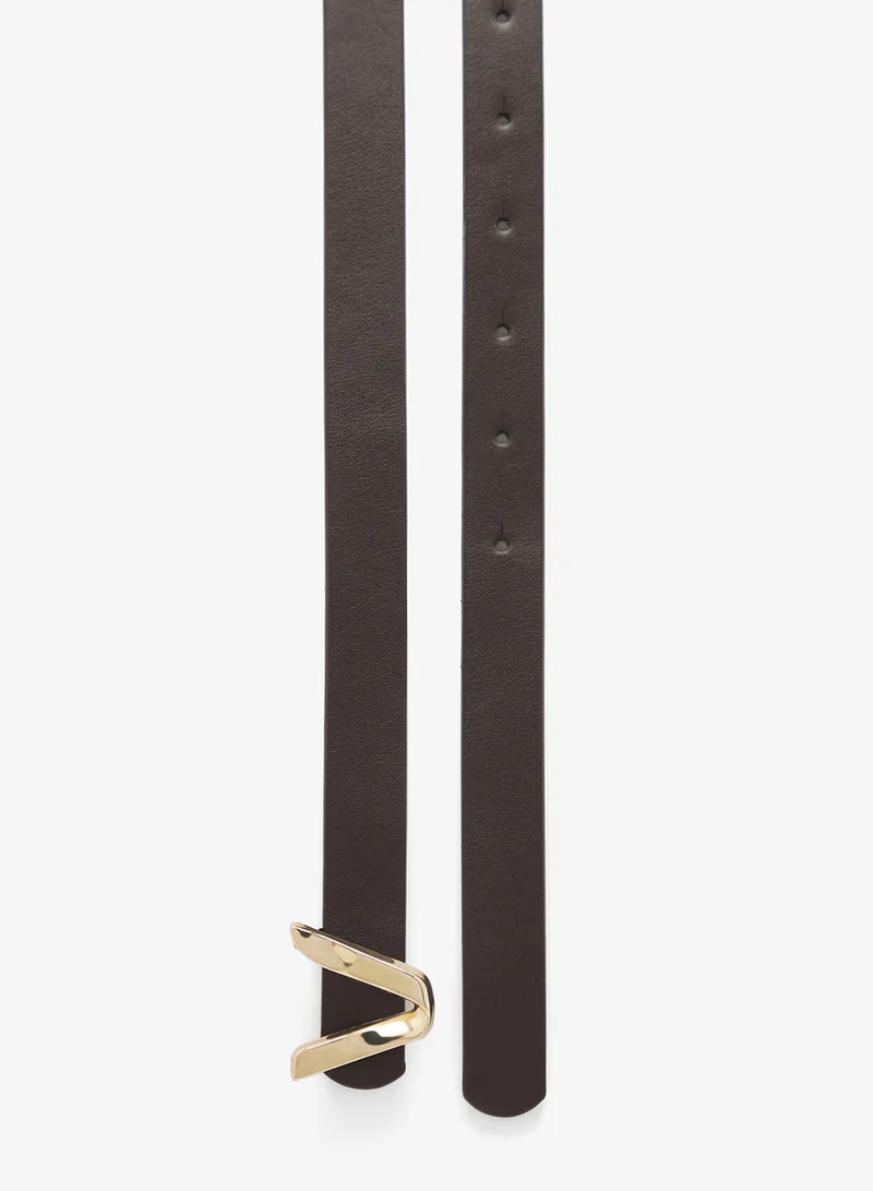 ايلا حزام خصر كلاسيكي بلمسة ذهبية