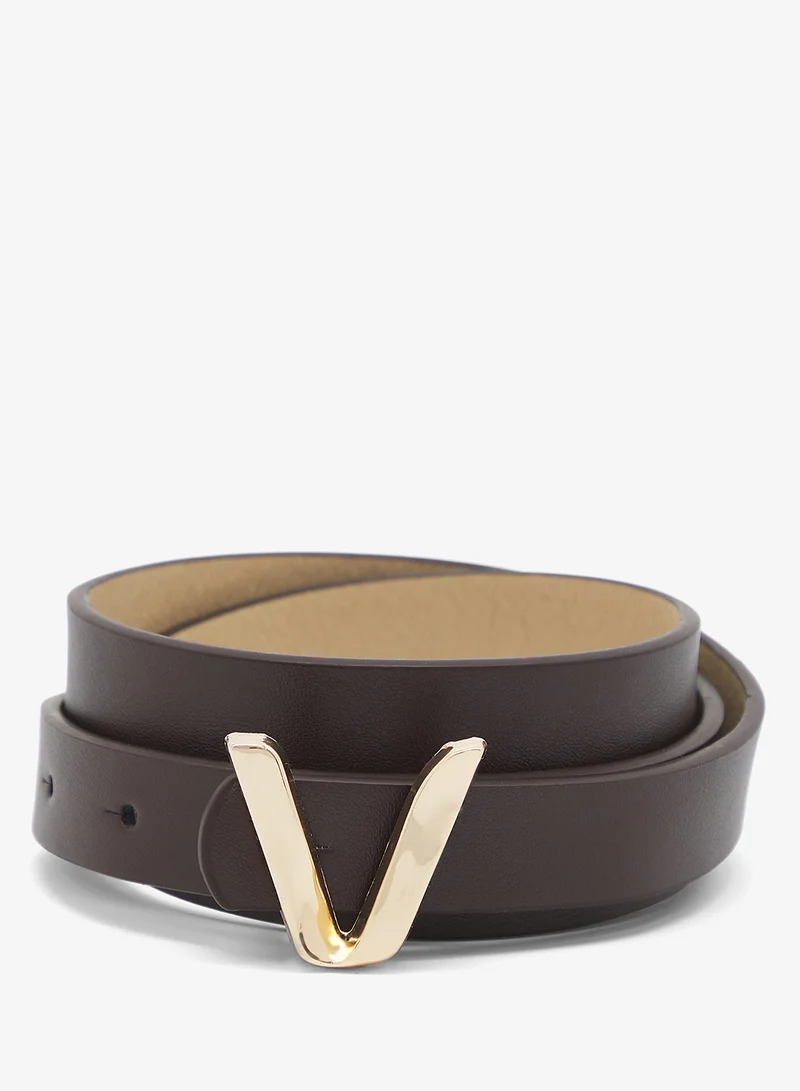 ايلا حزام خصر كلاسيكي بلمسة ذهبية