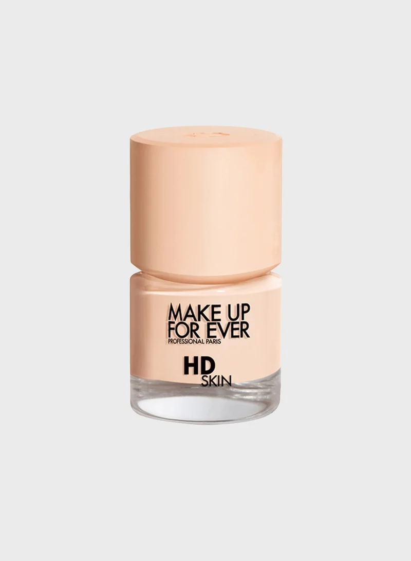 MAKE UP FOR EVER HD Skin Foundation (Travel Size) - 1R02 Pink Alabaster