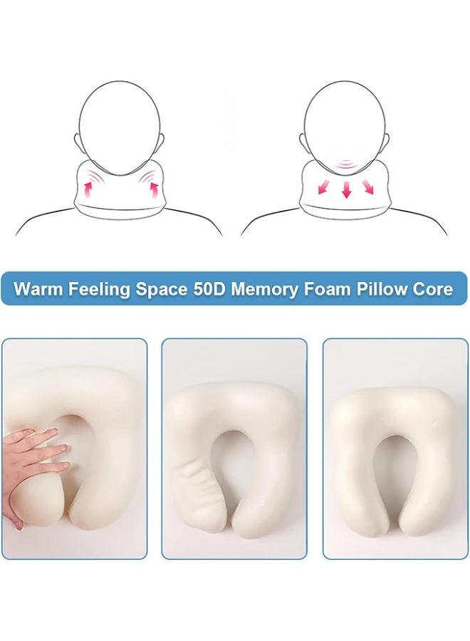 Hulk Travel Neck Pillow – Memory Foam for Comfortable Support While Sleeping on Plane - Image 2