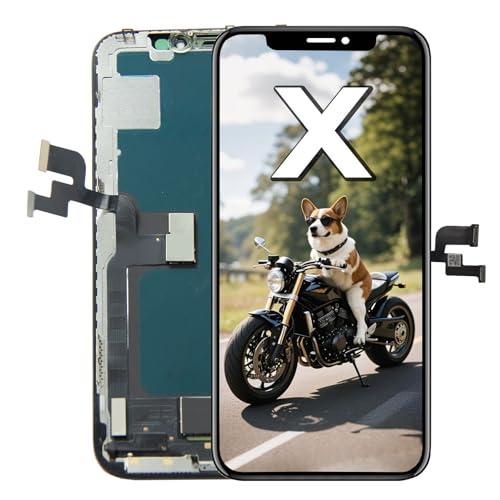 EFAITHLIFE for iPhone X Screen Replacement 5.8 inch,LCD Display Touch Screen Digitizer Assembly Compatible with Model A1865,A1901,A1902(No Tools) - Image 1