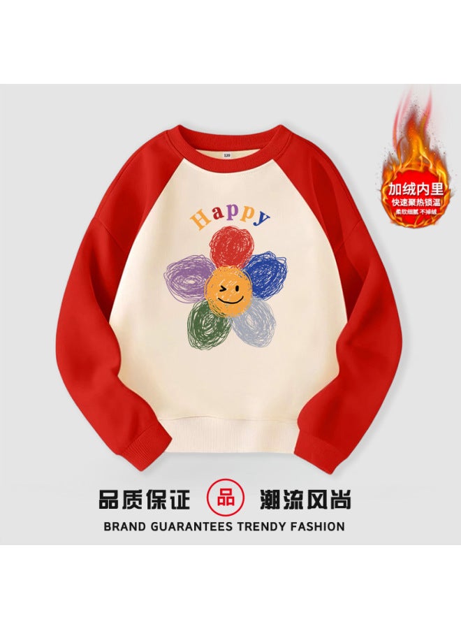 Mother-daughter Matching Outfits  Autumn And Winter New School Sports Event Sweatshirts High-end Parent-child Outfits Children's Group Activity Class Uniforms