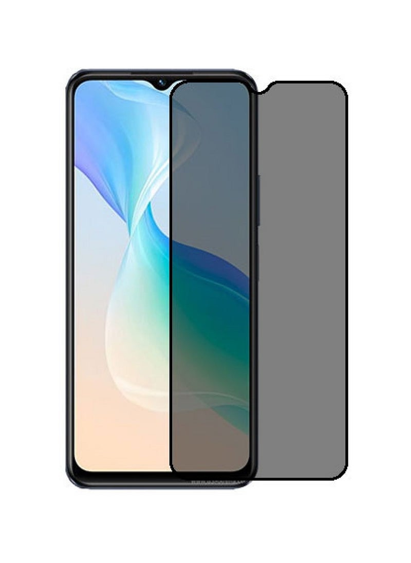 Super Tempered Glass Screen Protector Anti-Spy Privacy Designed For vivo T1 5G Full Screen Coverage And Bubble Free - Image 1