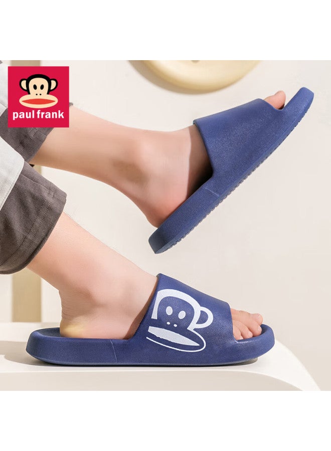 Paul Frank Paul Frank Big Mouth Monkey Thick-soled Soft Elastic Home Bathroom Shower Slippers Pf5728 Dark Blue 40-41  - Image 5