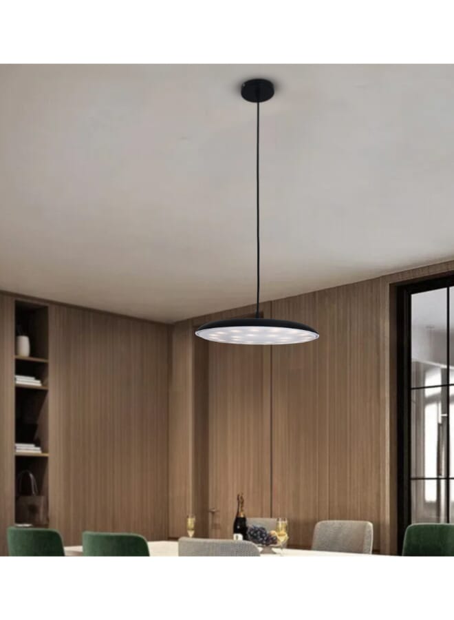 Best Power 1033 LED Ceiling Pendant Lamp Creative Flying Saucer Shape - 3 Brightness Levels With Adjustable Height ideal for Kitchen Dining Room and living areas - Image 1