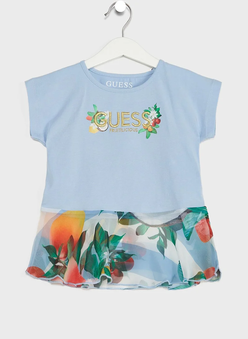 GUESS Kids Logo Top
