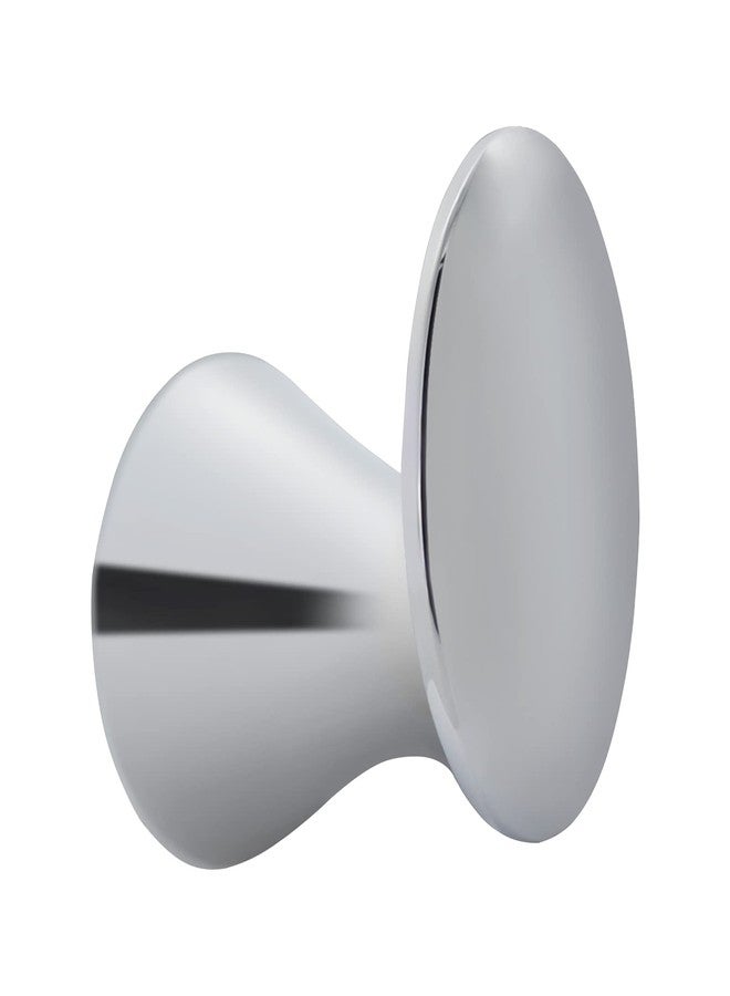 LOWCUS Robe Hook 73835, Solid Metal, Chrome - Image 1