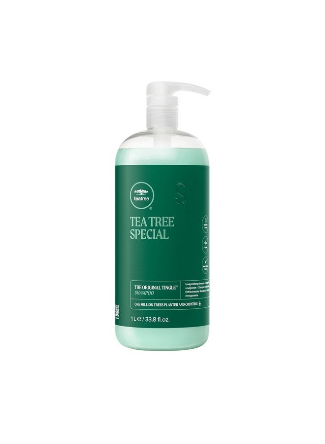 Tea Tree Special Shampoo, Deep Cleans, Refreshes Scalp, For All Hair Types, Especially Oily Hair, 33.8 fl. oz. - Image 1