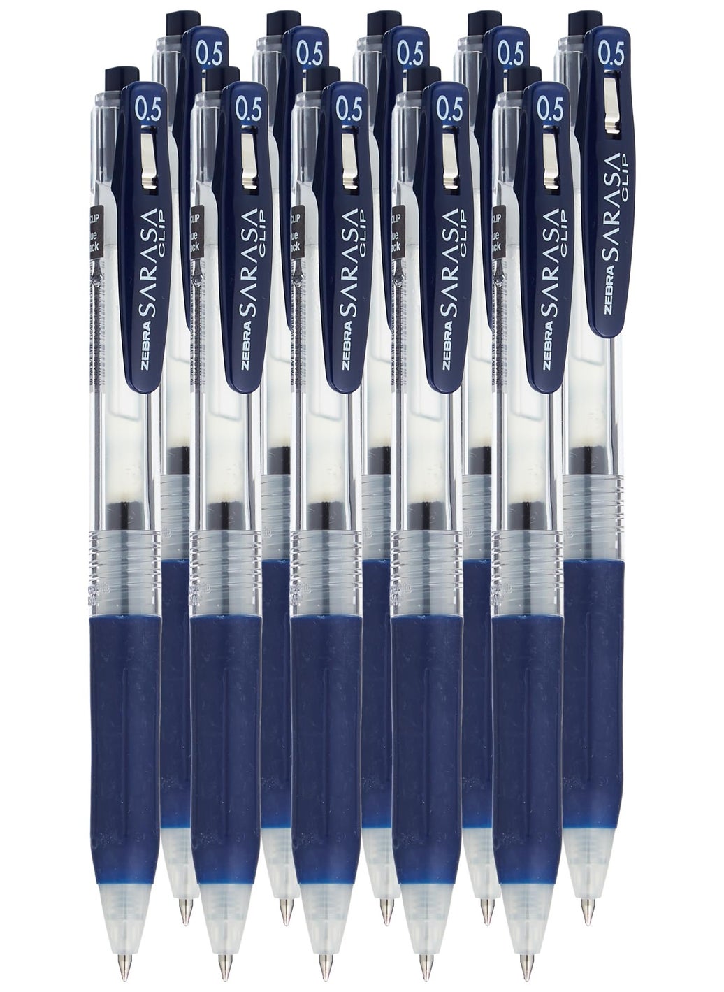 ZEBRA ZEBRA 10 The Sarasa Clip 0.5 mm Blue Black (Japan Import)  - Image 1
