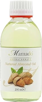 Mamado Natural Almond Oil for Hair and Body 200 ml - Image 1