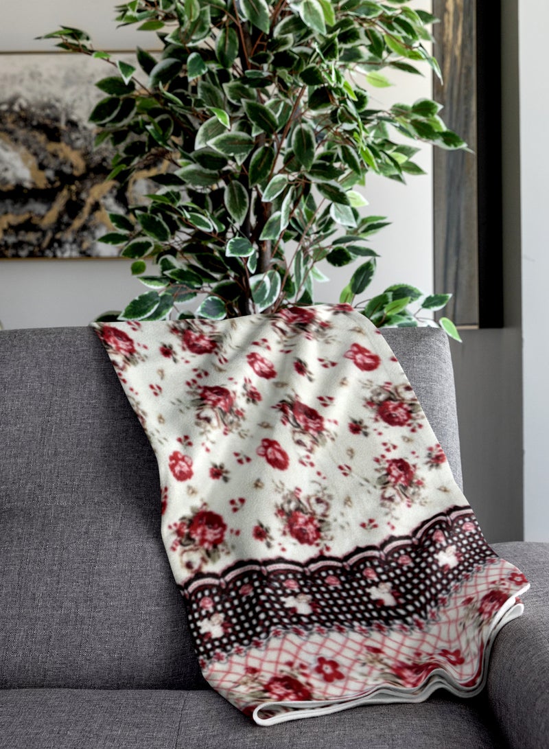 ستارجولد 1 بطانية طبقة واحدة بطانية رويال كلاودي فائقة النعومة ذات جودة أسبانية 160 × 220 سم - Image 3