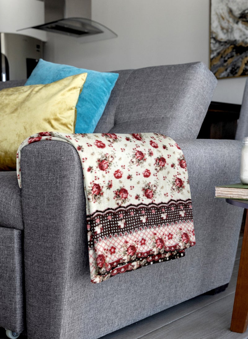 ستارجولد 1 بطانية طبقة واحدة بطانية رويال كلاودي فائقة النعومة ذات جودة أسبانية 160 × 220 سم - Image 4