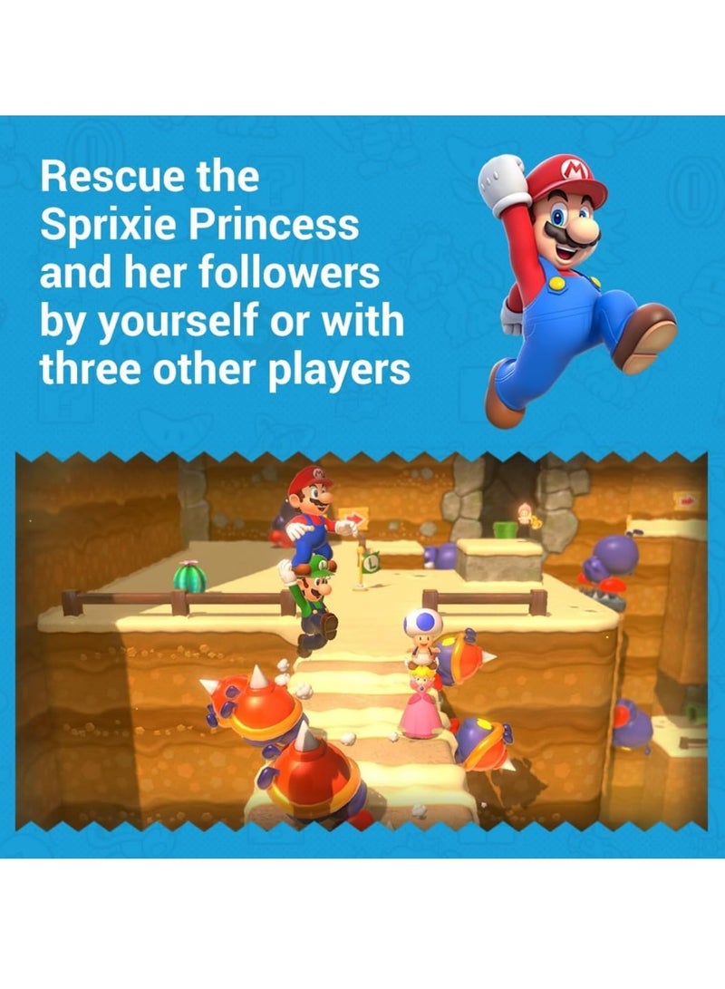سويتش 0 لعبة سوبر ماريو 3D وورلد + باوزر فيوري - نينتندو سويتش - Image 5
