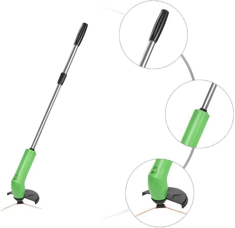 ZYZY Grass Trimmer Handheld| Cordless String Trimmer, Edger Telescopic Grass T Tool for Home Garden Lawn - Image 4