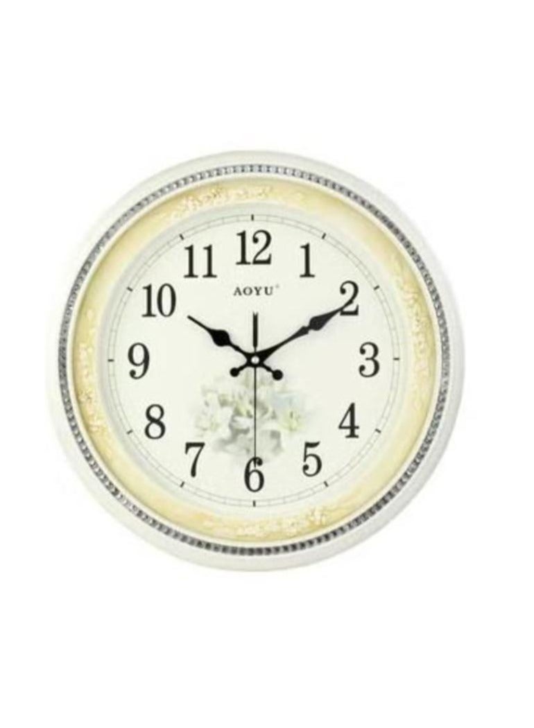 Nariele European style fashionable round wall clock 45*45cm