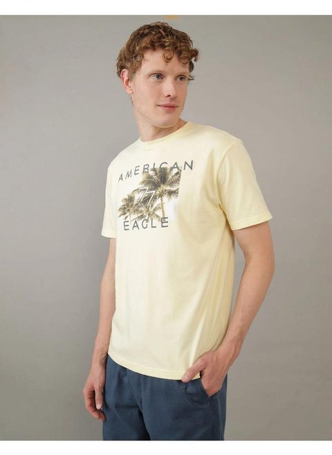 Logo Graphic Crew Neck T-Shirt