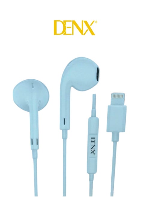 Wired Earphone with Microphone and Lightning Port - DX301-C