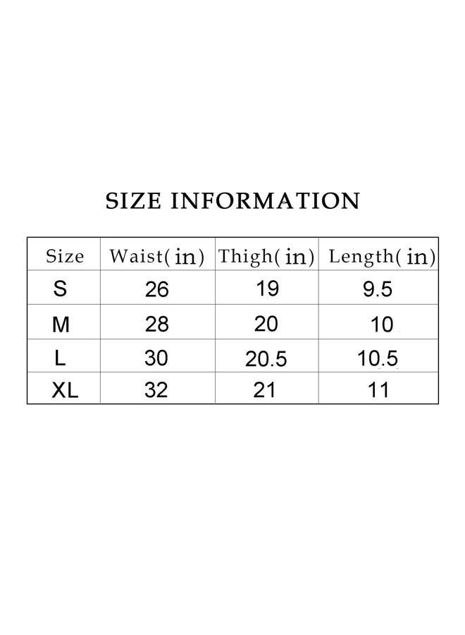 BLACK JACKY Womens Metallic Rave Booty Dance Shorts Shiny Festival Dance Shorts, Purple, L - Image 4