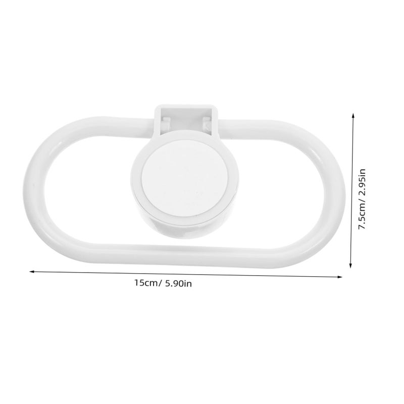 3Pcs Adhesive Towel Holder Wall Mounted For Kitchen Bathroom Quick Installation - Image 3