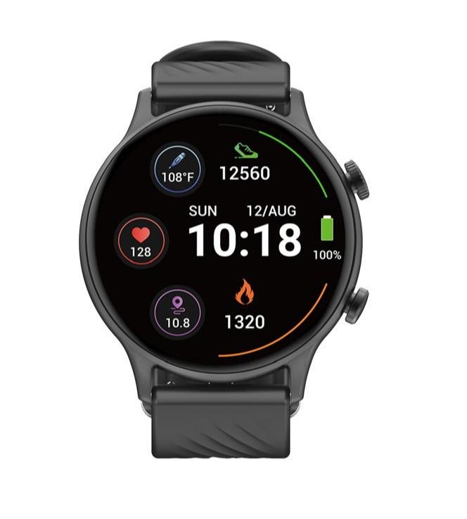 TCH Z20 Smart Watch 1.oni39” HD Full Touch Display, Bluetooth 5.3 Calling, IP68 Waterproof, JL7012F6 Chipset, Heart Rate & Blood Oxygen Mtor, 123 Sports Modes, GPS, 7 Days Battery Life, Da Fit App Support - Image 1