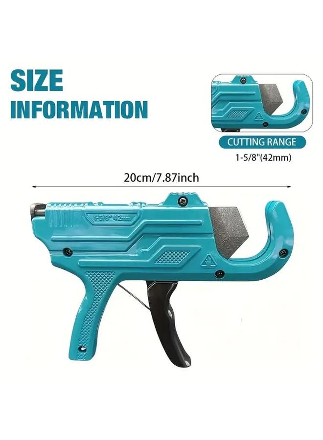 Gun Type Pipe Cutter Scissor For PEX PVC PPR Plastic Hoses Maximum 1 5 8 Inch 42Mm - Image 3
