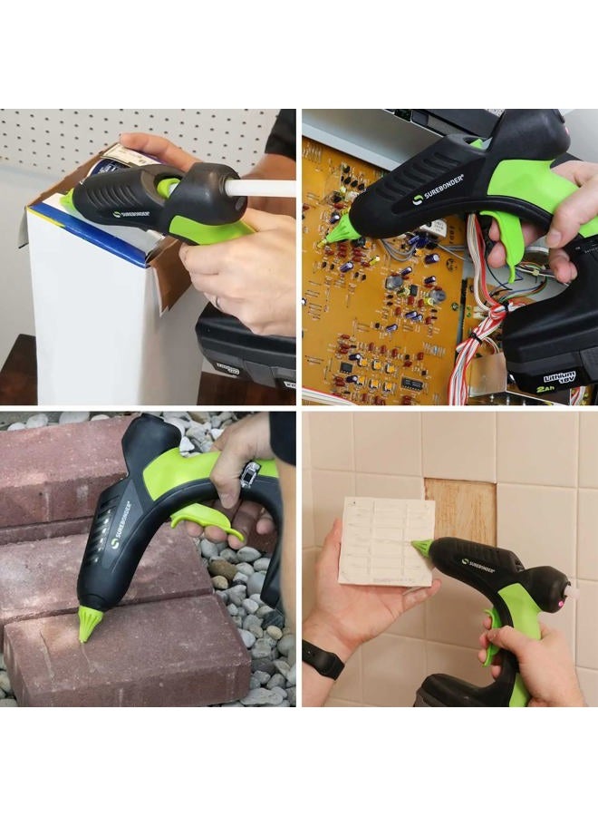 Surebonder PRO2-60 60 Watt 18 Volt Cordless Professional Heavy Duty Full Size Hot Glue Gun - Battery NOT Included - Image 3