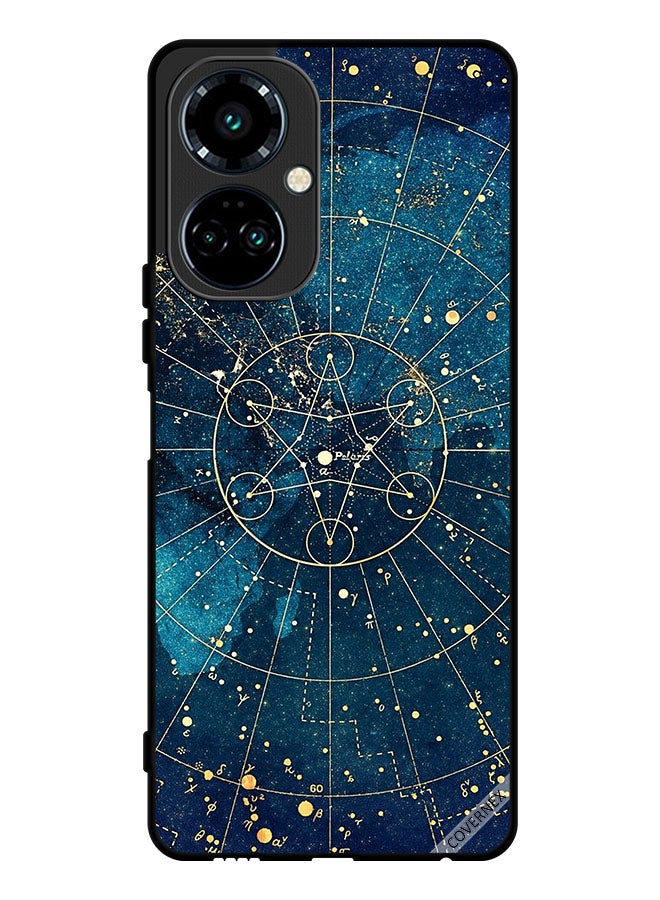 Covernex Protective Case Cover For Tecno Camon 19 Pro Pattern Of Math Formulas - Image 1