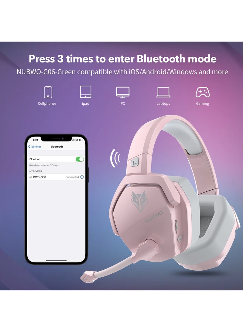 NUBWO G06 Gaming Headset Mic for PS5, PS4, Xbox One, Switch, PC, Mac - Image 3