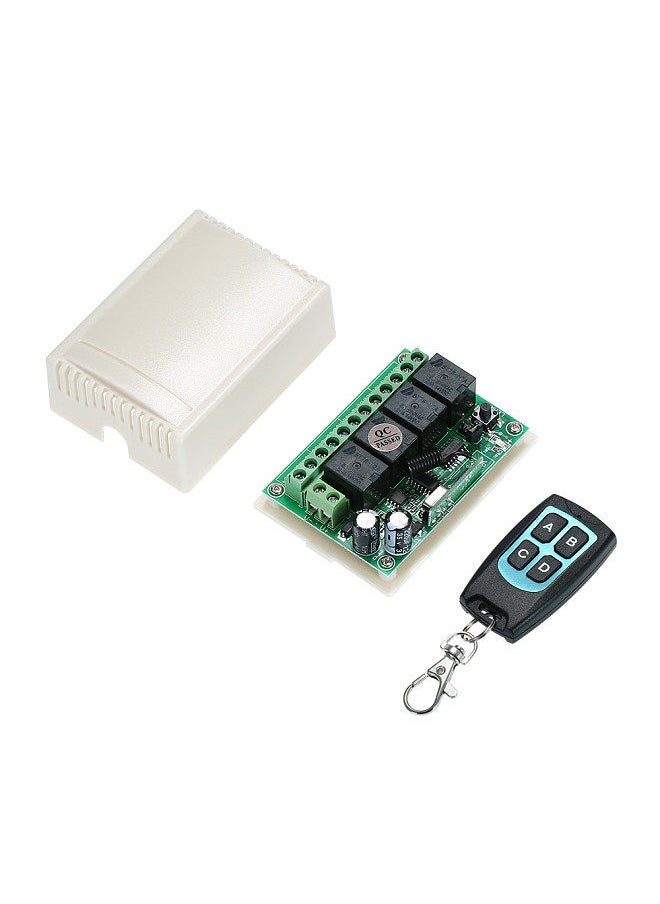 Generic - Wireless RF Switch Long Range Wireless Remote Control Switch RF Relay Receiver Module Transmitter Toggle Switch 1527 Chip Smart Home Automation (1 Transmitter & 1 Receiver) - Image 1