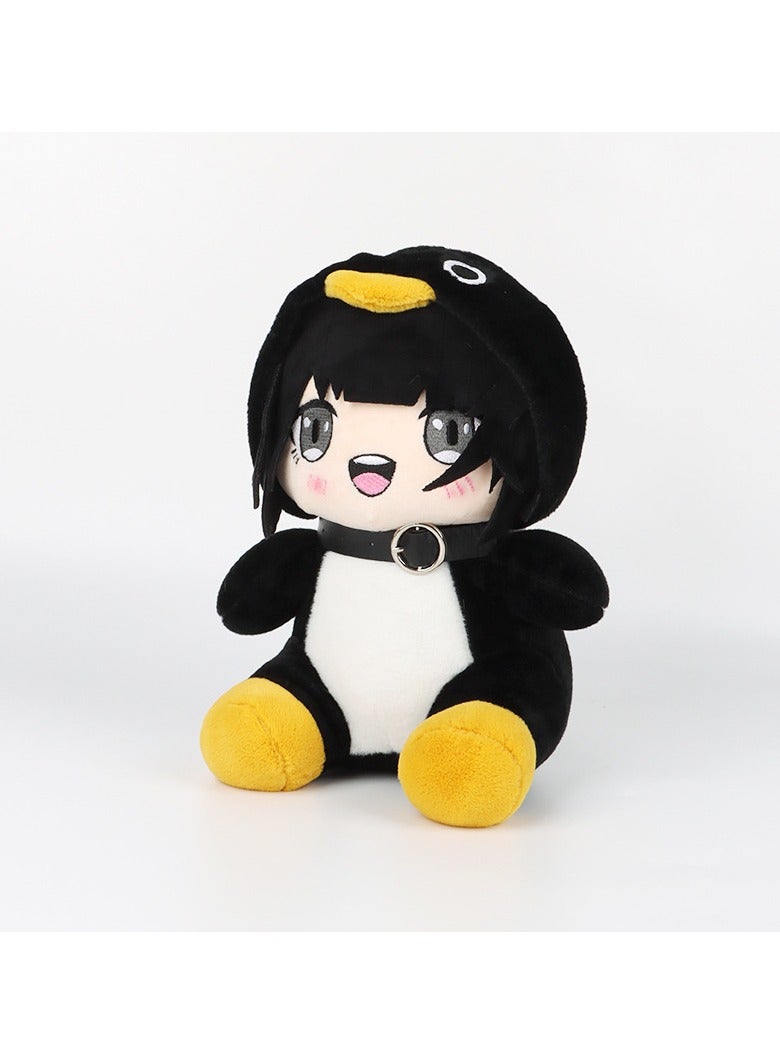 general Gugu Gaga Penguin Plush Cute Penguin Administrator Stuffed Doll 30cm Soft Pillow Gift - Image 4